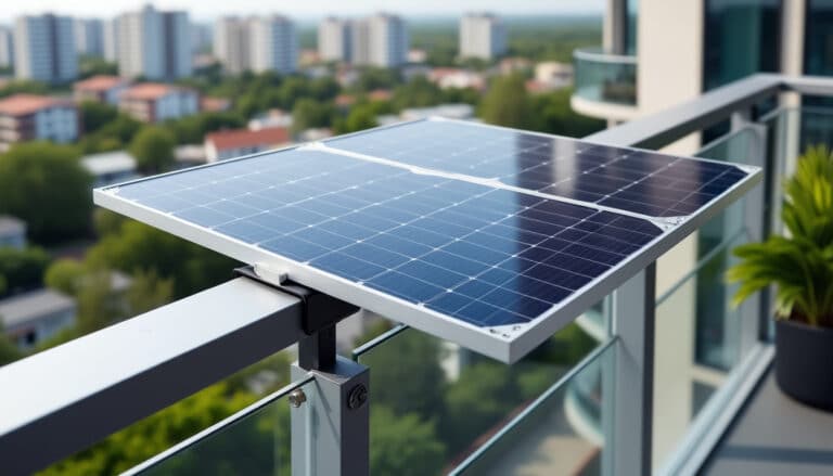 découvrez comment installer un panneau solaire de balcon en respectant la fixation, les règles de garde-corps et l'accord de la copropriété pour une installation conforme et efficace.