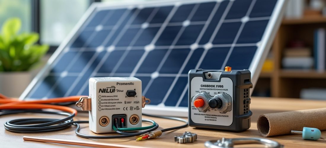 découvrez le rôle des fusibles, des coupe-circuits et de la mise à la terre pour sécuriser et protéger votre kit solaire.
