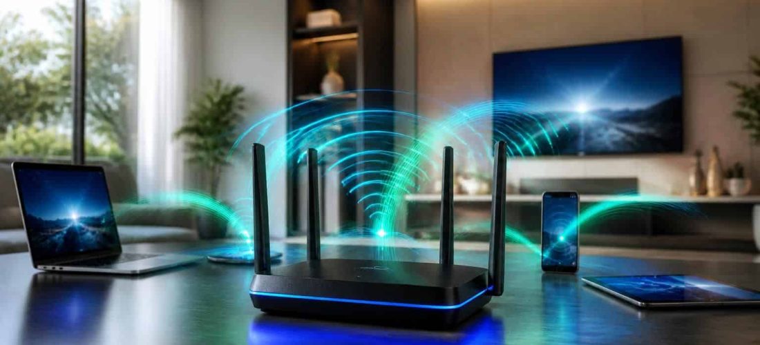 améliorez la stabilité et la performance de votre connexion internet grâce au routeur wi-fi 6, offrant une optimisation avancée pour une navigation fluide et sans interruption.